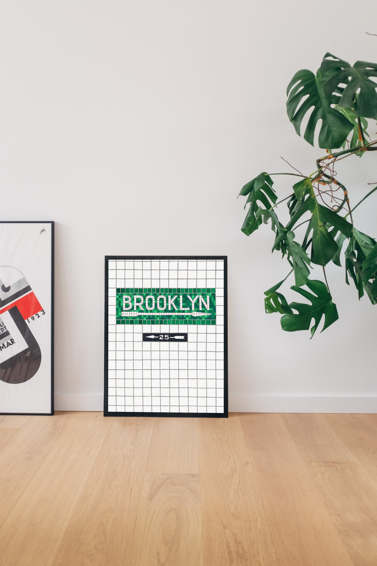 Brooklyn Subway Tile Print