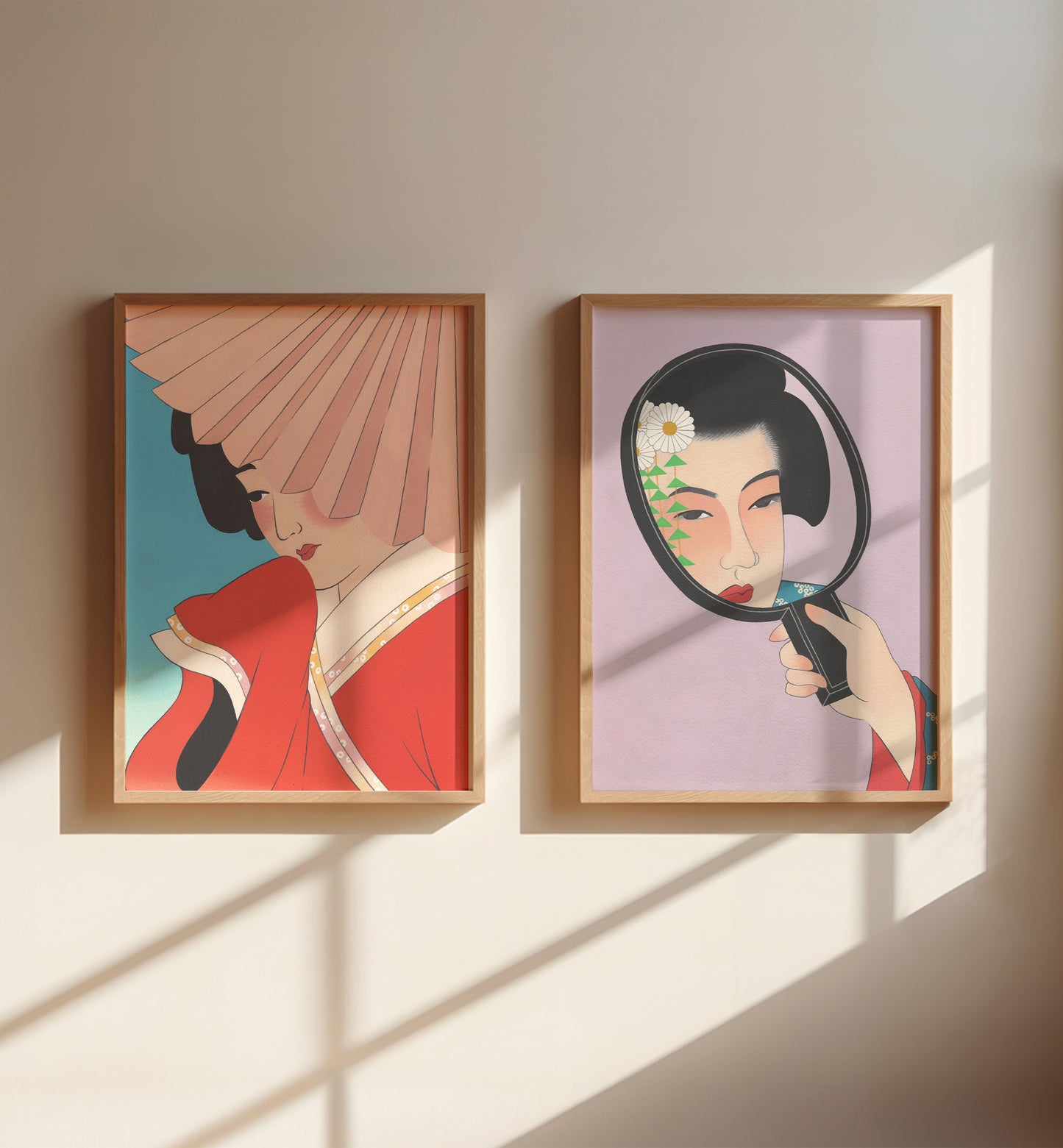 Geisha Prints Set of 2