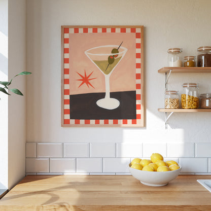Martini Print