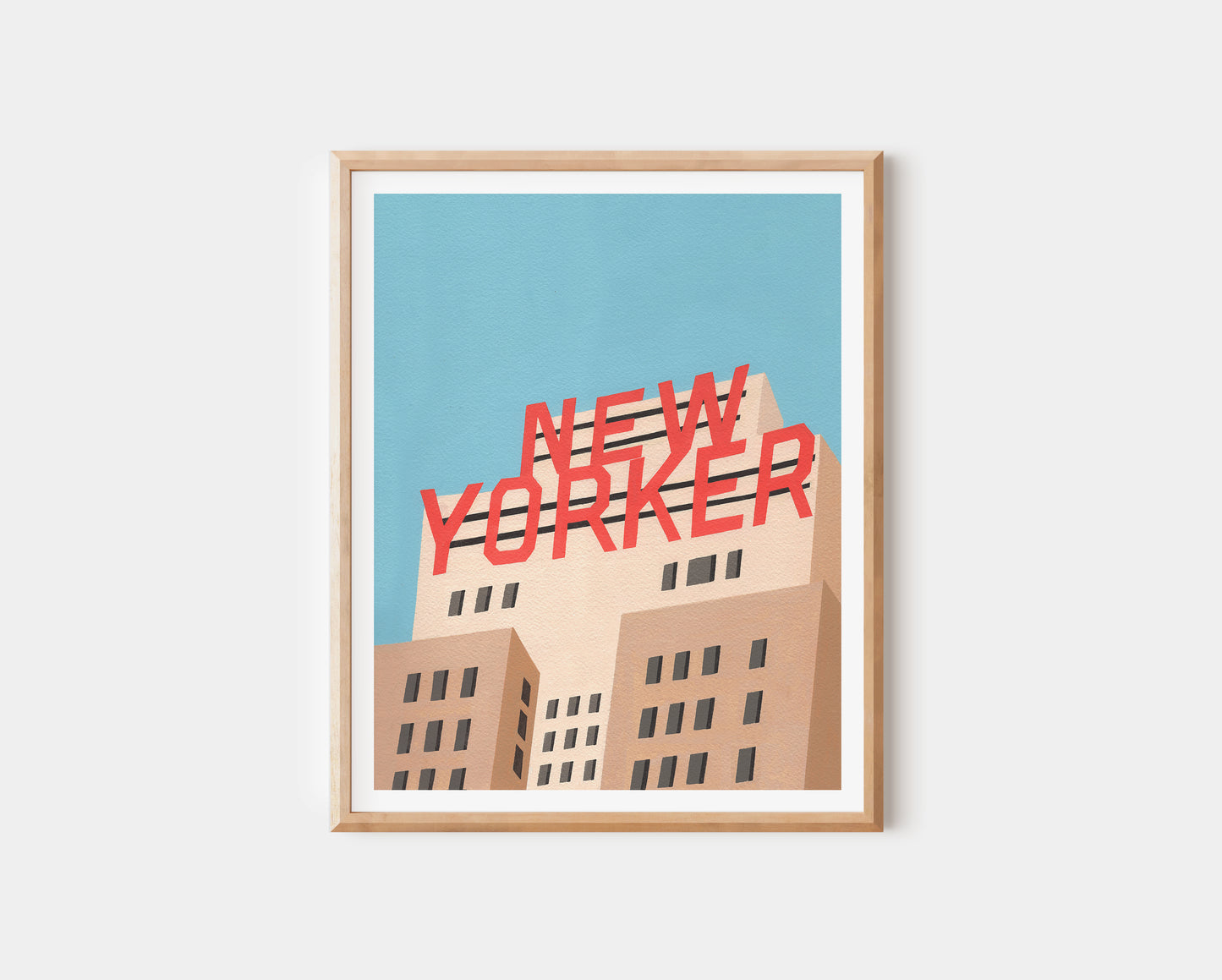 New Yorker Hotel Print