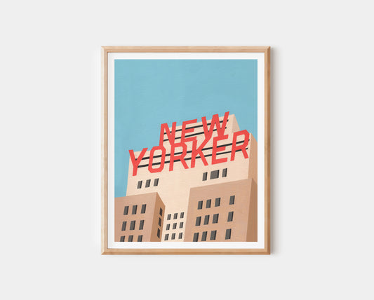 New Yorker Hotel Print
