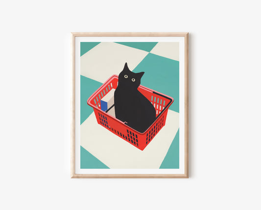 Bodega Cat Print