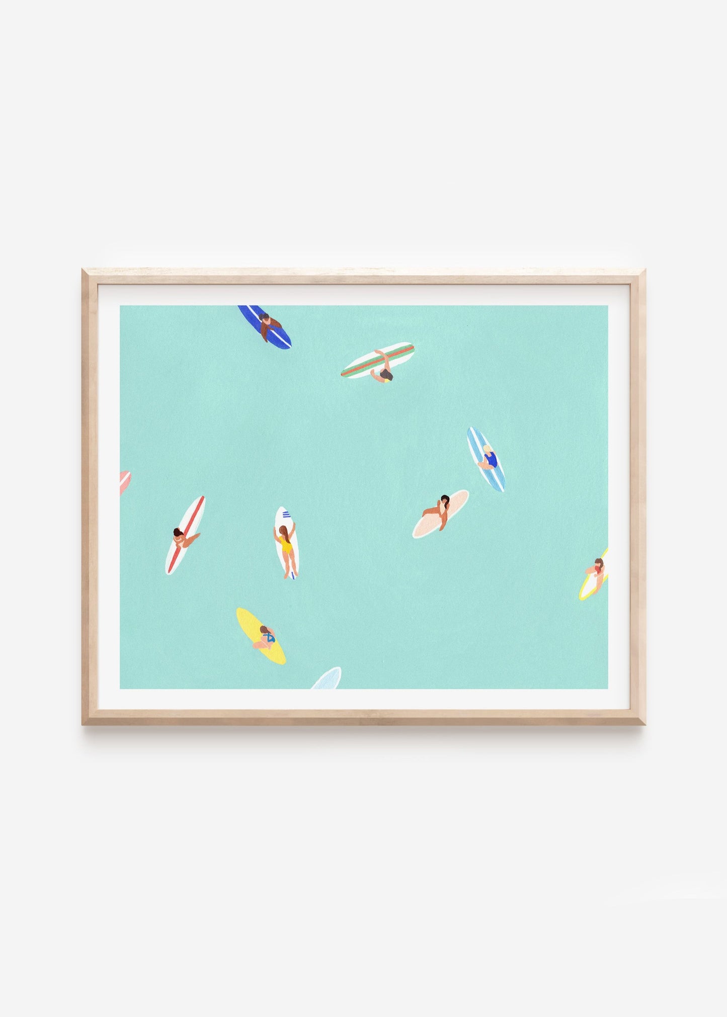 Mini Surfers Print