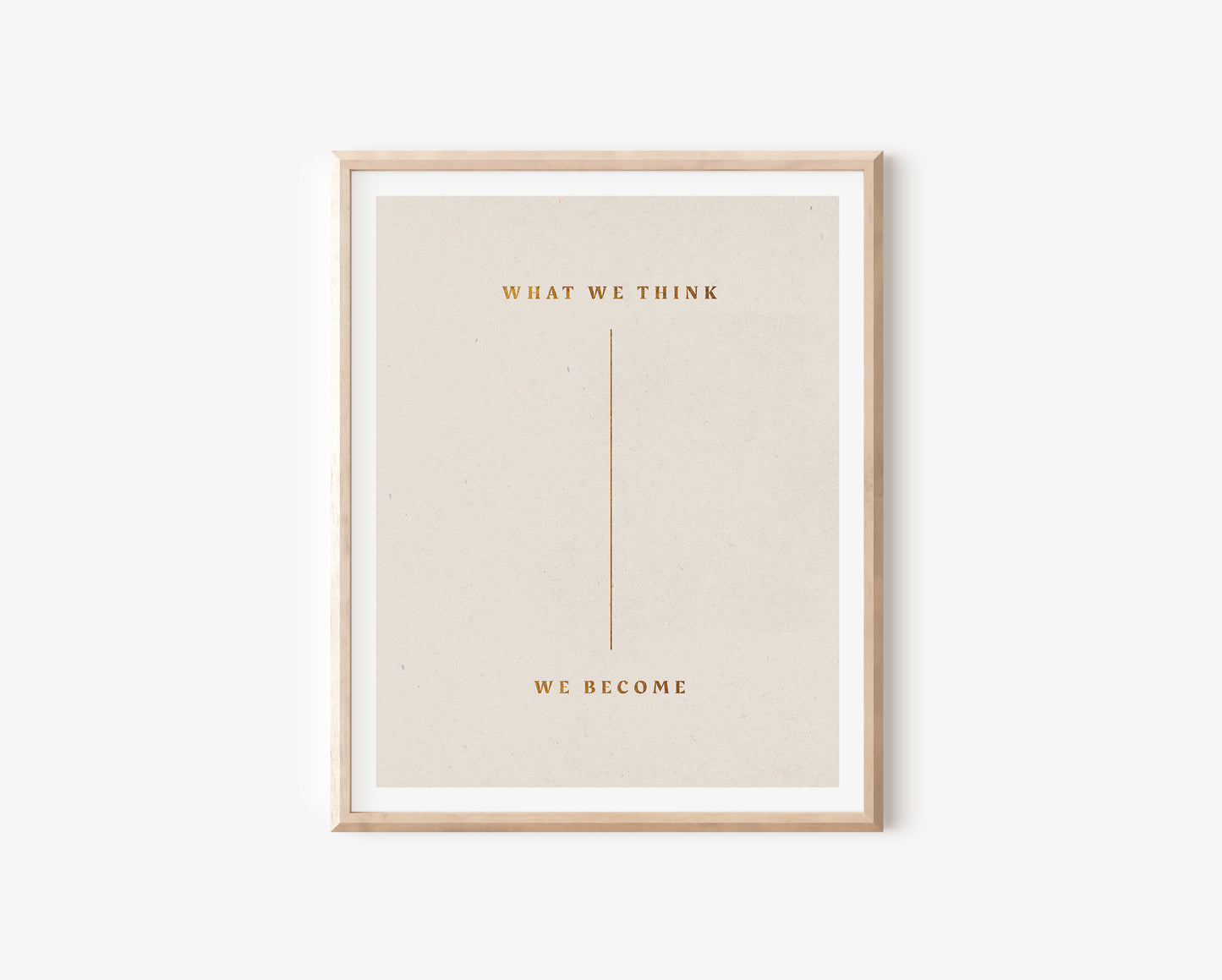 Buddhist Quote Print