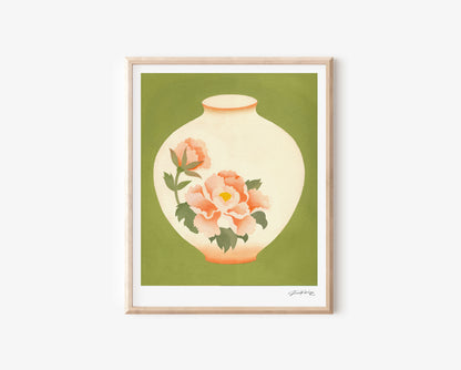 Floral Vase Print