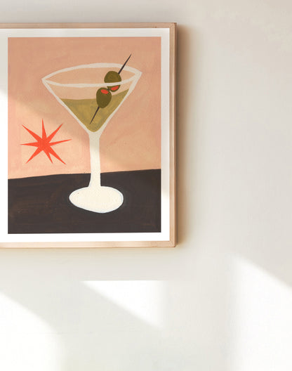 Martini Print