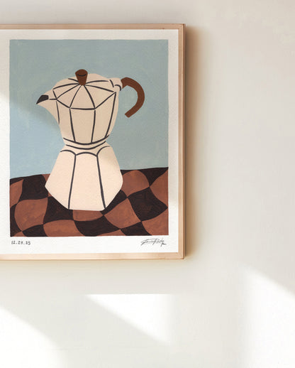 Moka Pot Print
