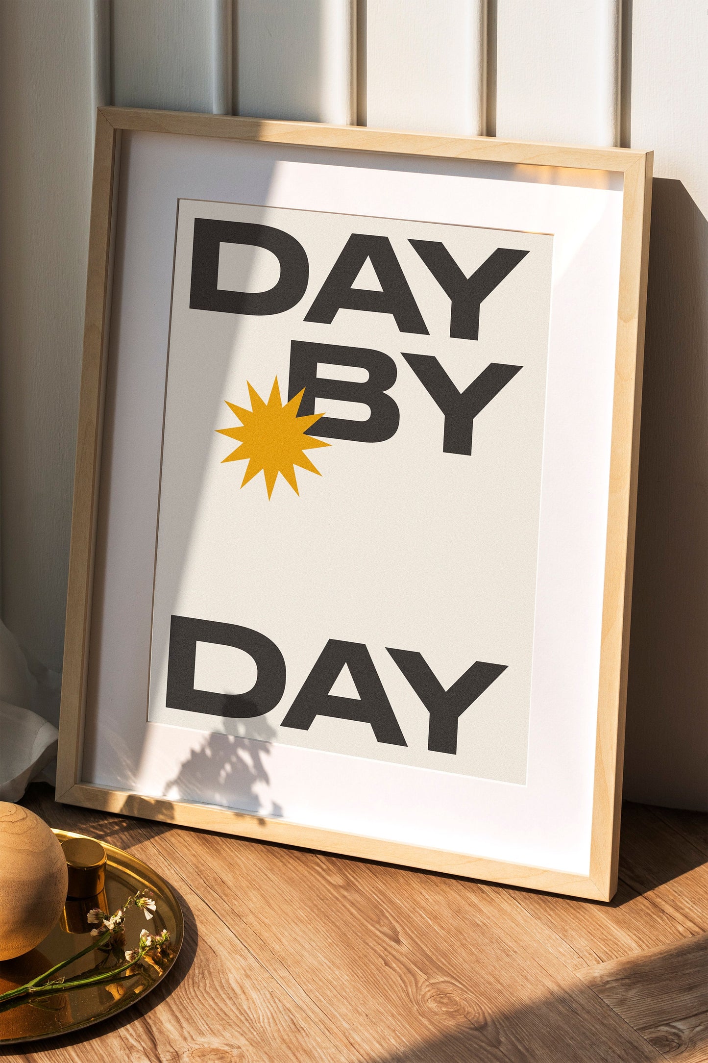 "Day By Day" Affirmation Print