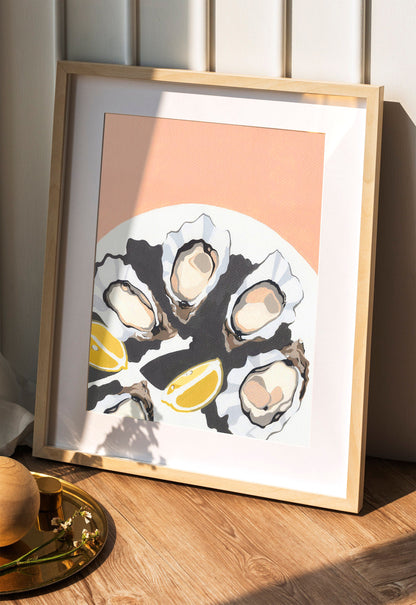 Oysters Print