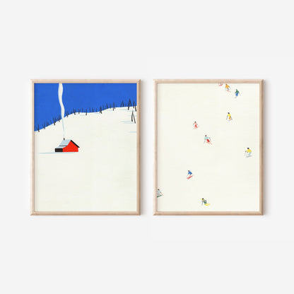 Winter Prints Set of 2