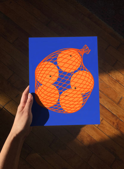 Oranges Print