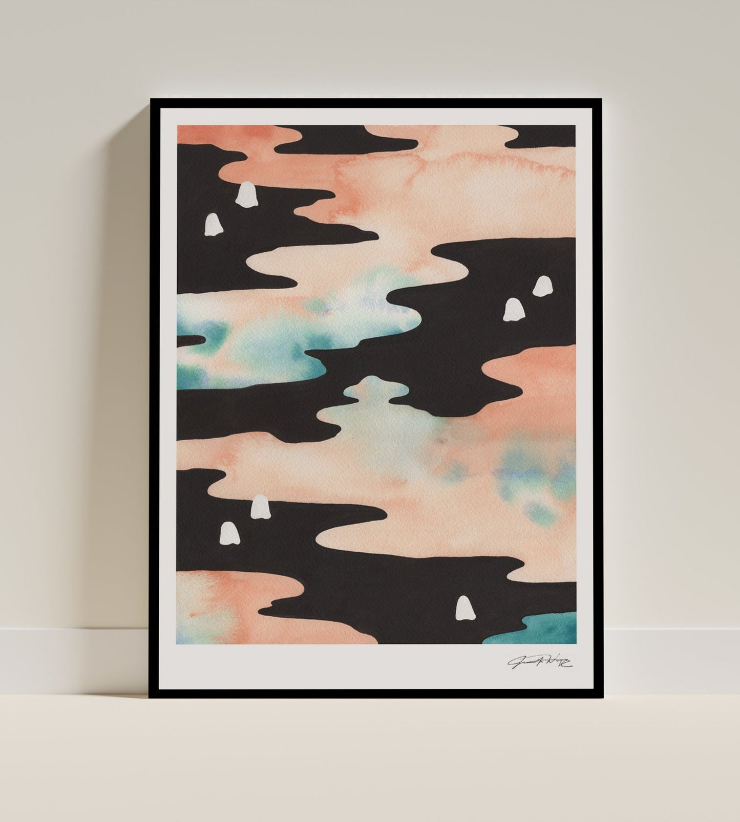 Abstract Japanese Print